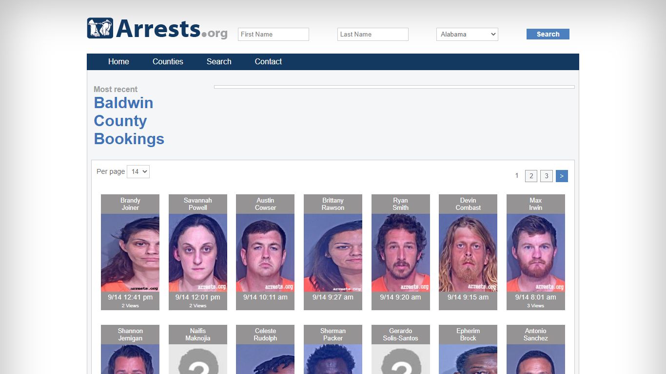 Baldwin County Arrests and Inmate Search